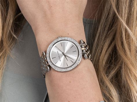 michael kors srebrny zegarek|michael kors ladies watches.